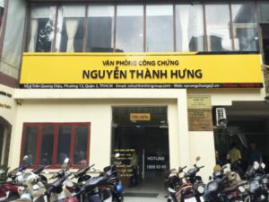 văn phòng công chứng quận 3