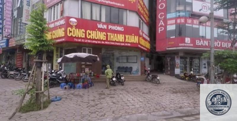 văn ph&ograve;ng c&ocirc;ng chứng thanh xu&acirc;n | Số 2 Tố Hữu, phường Nh&acirc;n Ch&iacute;nh, quận Thanh Xu&acirc;n, H&agrave; Nội - H&igrave;nh 5
