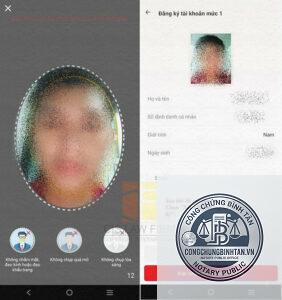 vneid bị lỗi khuôn mặt