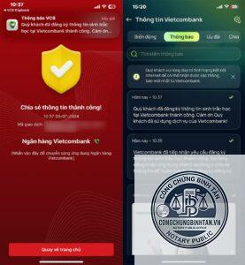 vneid cập nhật sinh trắc học