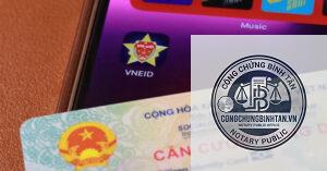 vneid có thay căn cước không
