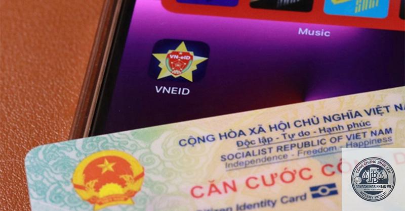 vneid có thay căn cước không