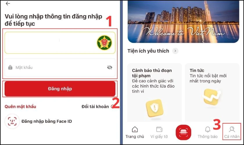 vneid đổi email - Hình 4