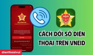vneid đổi số điện thoại online