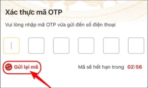 vneid không nhận otp