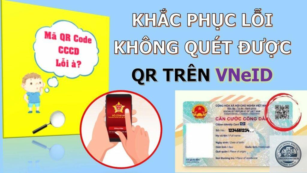 vneid không quét qr