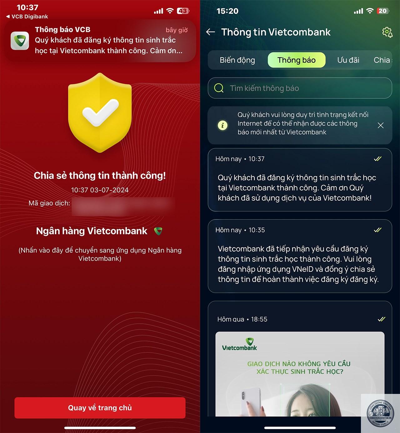 vneid x&aacute;c thực sinh trắc học - H&igrave;nh 2