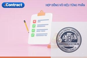 vô hiệu từng phần là gì