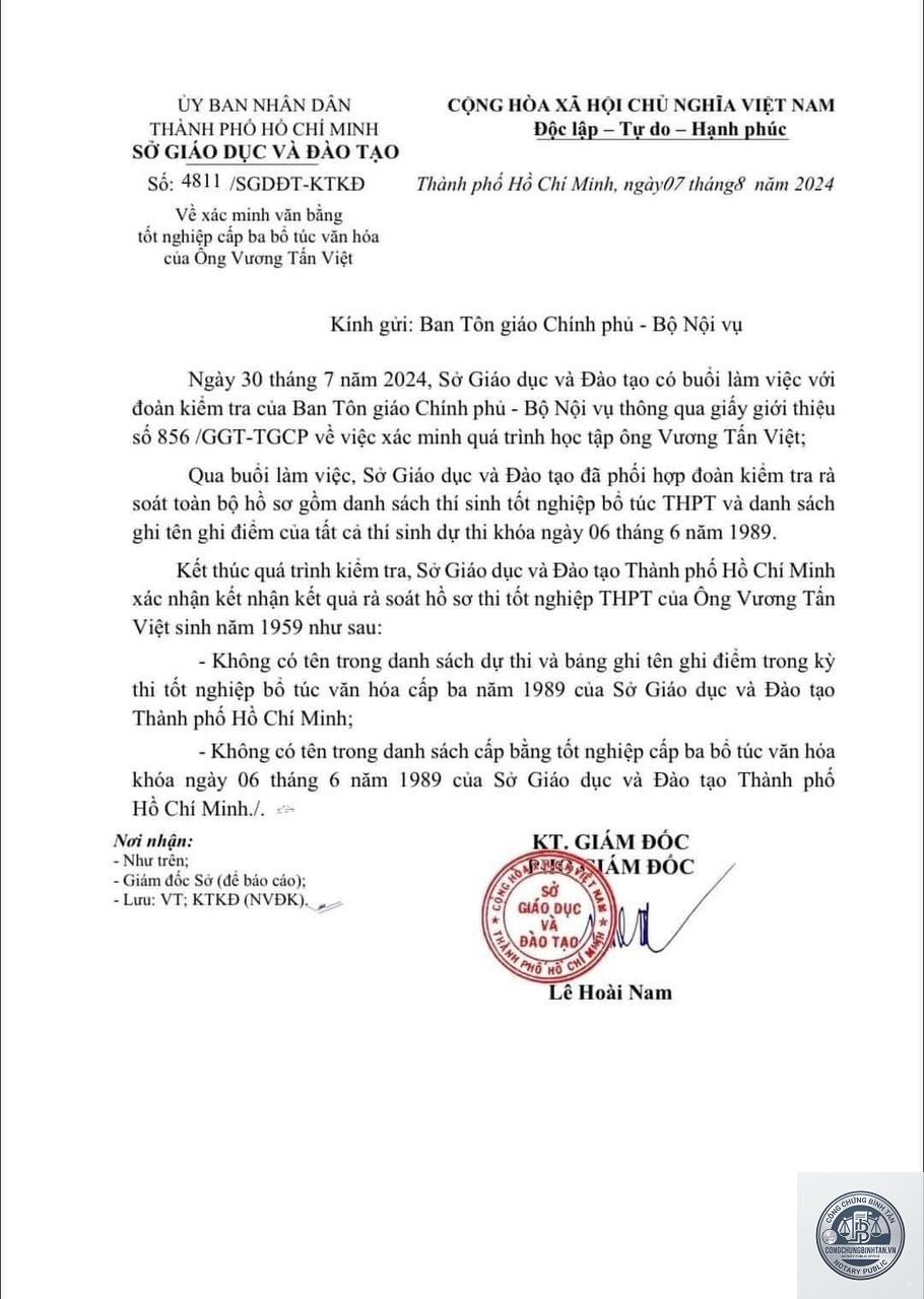 x&aacute;c minh bằng tốt nghiệp - H&igrave;nh 3