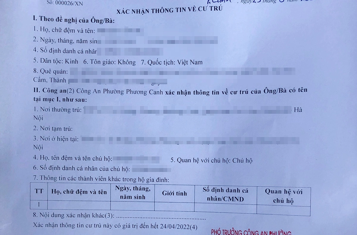 xác nhận cư trú - Hình 5