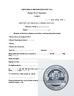 xác nhận quá trình công tác - Hình 2