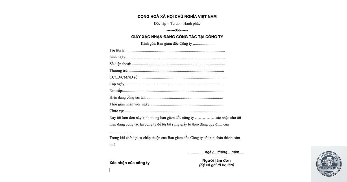 xác nhận quá trình công tác - Hình 3