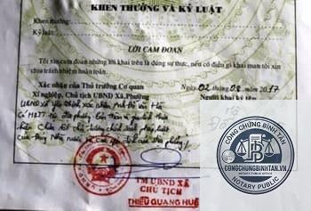 xác nhận sơ yếu lý lịch - Hình 3