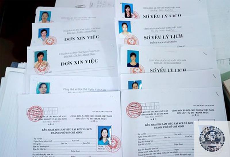 xác nhận sơ yếu lý lịch - Hình 5