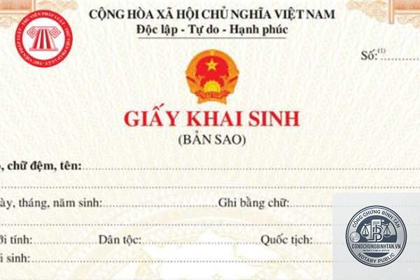 xin cấp bản sao giấy khai sinh - Hình 2