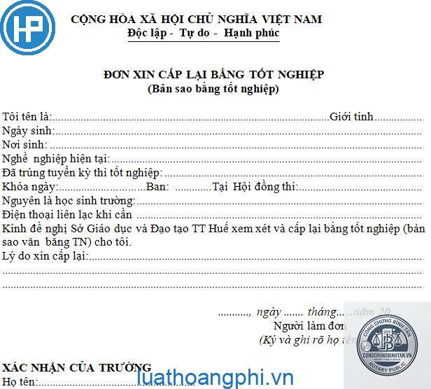 xin cấp lại bằng tốt nghiệp - H&igrave;nh 3