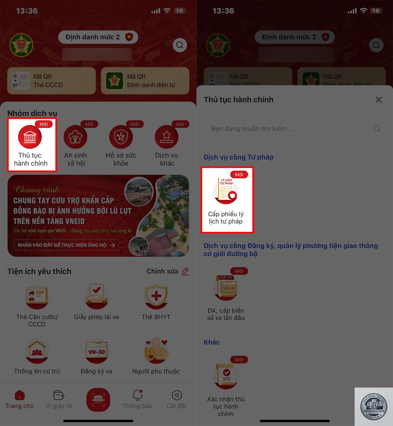 xin cấp phiếu l&yacute; lịch tư ph&aacute;p online - H&igrave;nh 3