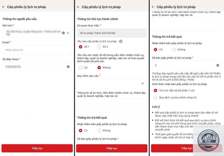 xin cấp phiếu l&yacute; lịch tư ph&aacute;p online - H&igrave;nh 4