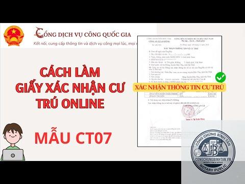 xin giấy xác nhận cư trú online - Hình 5