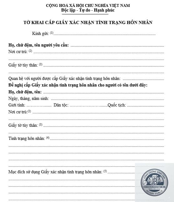 xin lại giấy x&aacute;c nhận t&igrave;nh trạng h&ocirc;n nh&acirc;n - H&igrave;nh 2