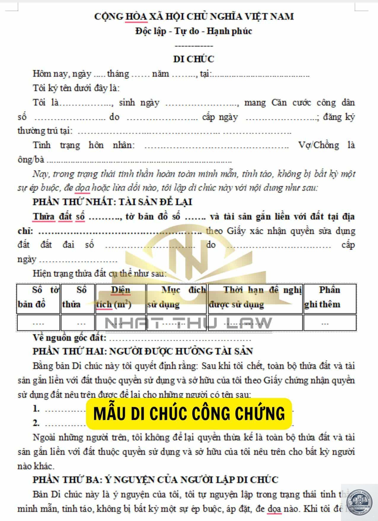bản sao c&ocirc;ng chứng di ch&uacute;c - Image 3
