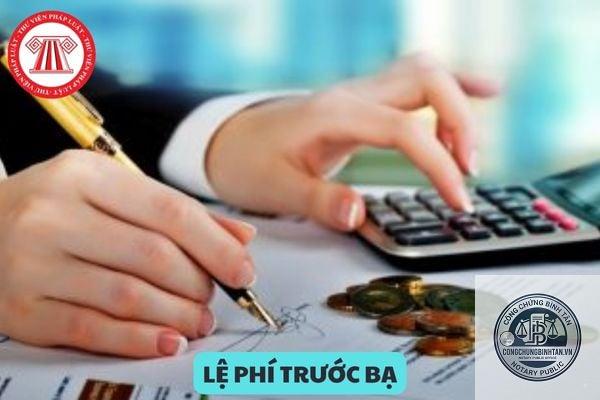 cách tính lệ phí trước bạ thừa kế - Image 1