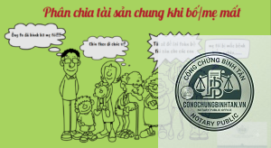 cha mẹ chia tài sản không đều cho các con