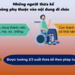 cha mẹ c&oacute; được hưởng di sản kh&ocirc;ng phụ thuộc di ch&uacute;c