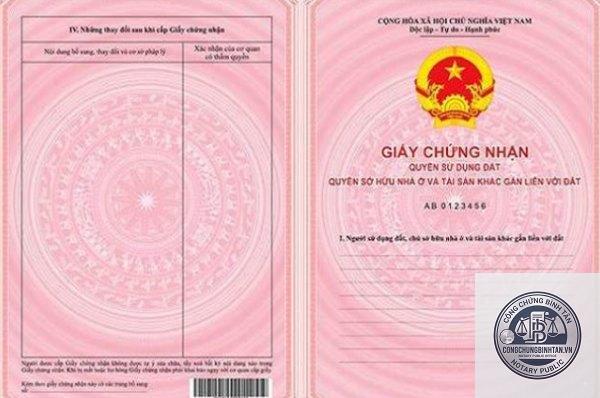 cha mẹ để lại sổ đỏ cho một người con - Image 1