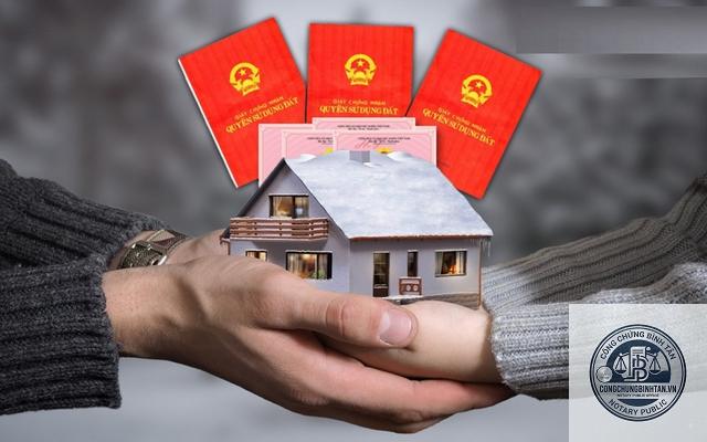 cha mẹ để lại sổ đỏ cho một người con - Image 3