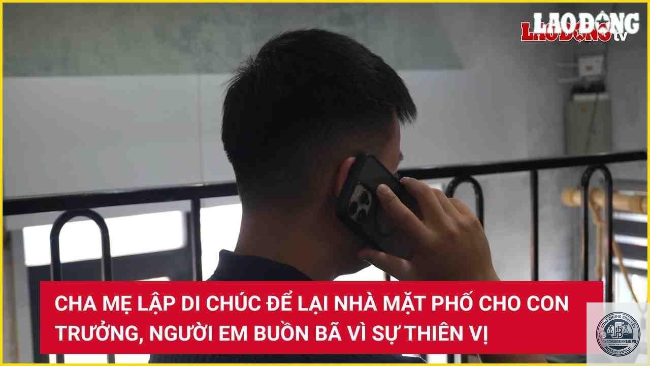 cha mẹ lập di ch&uacute;c cho con trưởng - Image 2