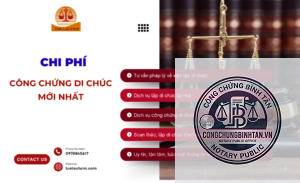 chi phí sửa di chúc