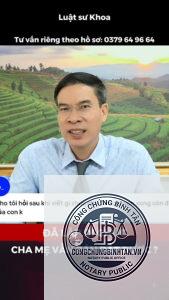 chuyển nhượng tài sản sau khi lập di chúc