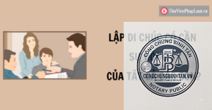 có con sau khi lập di chúc