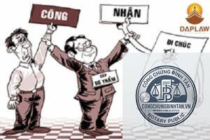 con yêu cầu chia lại di sản theo di chúc