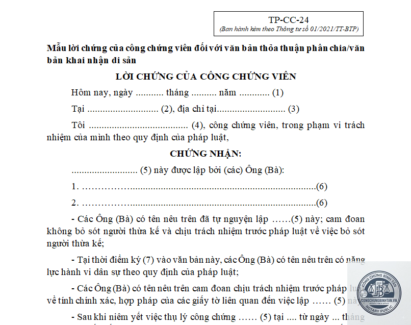 công chứng văn bản phân chia di sản - Image 4
