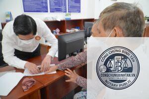 công chứng viên kiểm tra gì khi lập di chúc