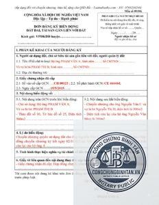đăng ký biến động đất đai do thừa kế