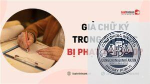 di chúc bị giả chữ viết