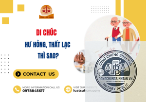 di chúc bị hư hỏng