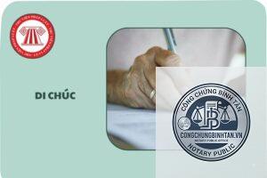 di chúc bị rách