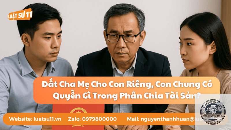 di chúc chia sổ đỏ giữa con riêng và con chung - Image 2