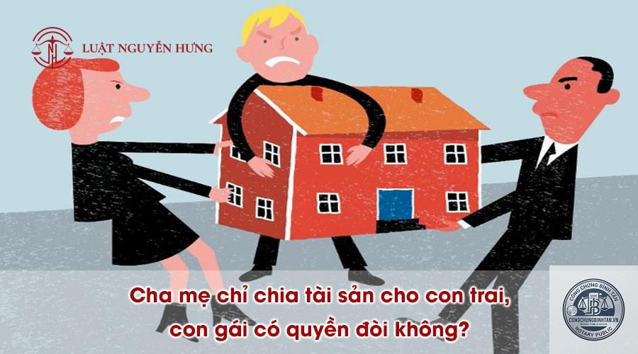 di ch&uacute;c chia t&agrave;i sản cho con trai - Image 3