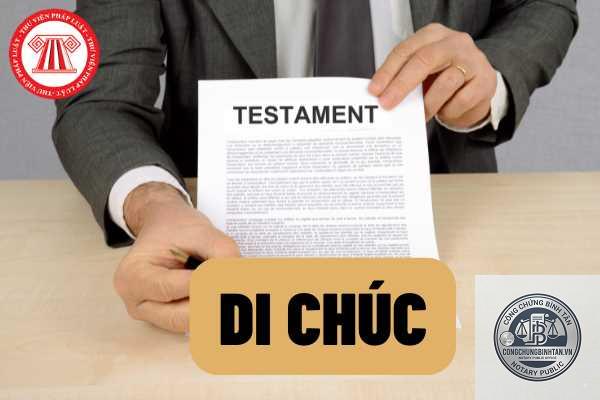 di chúc chia tài sản cho con út - Image 2