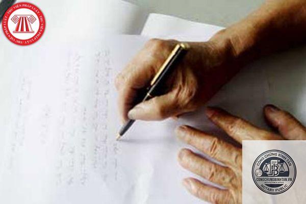 di chúc có cần sửa khi đổi căn cước không