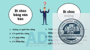 di chúc khi tính mạng bị đe dọa