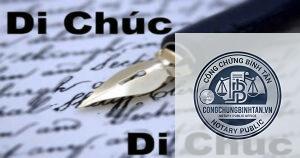 di chúc vô hiệu do giả mạo