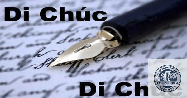 di chúc vô hiệu do giả mạo