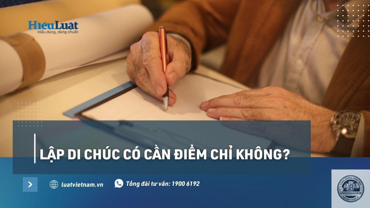 điểm chỉ khi lập di ch&uacute;c - Image 2