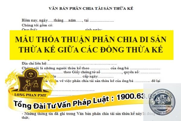 đồng thừa kế tự thỏa thuận chia t&agrave;i sản - Image 2